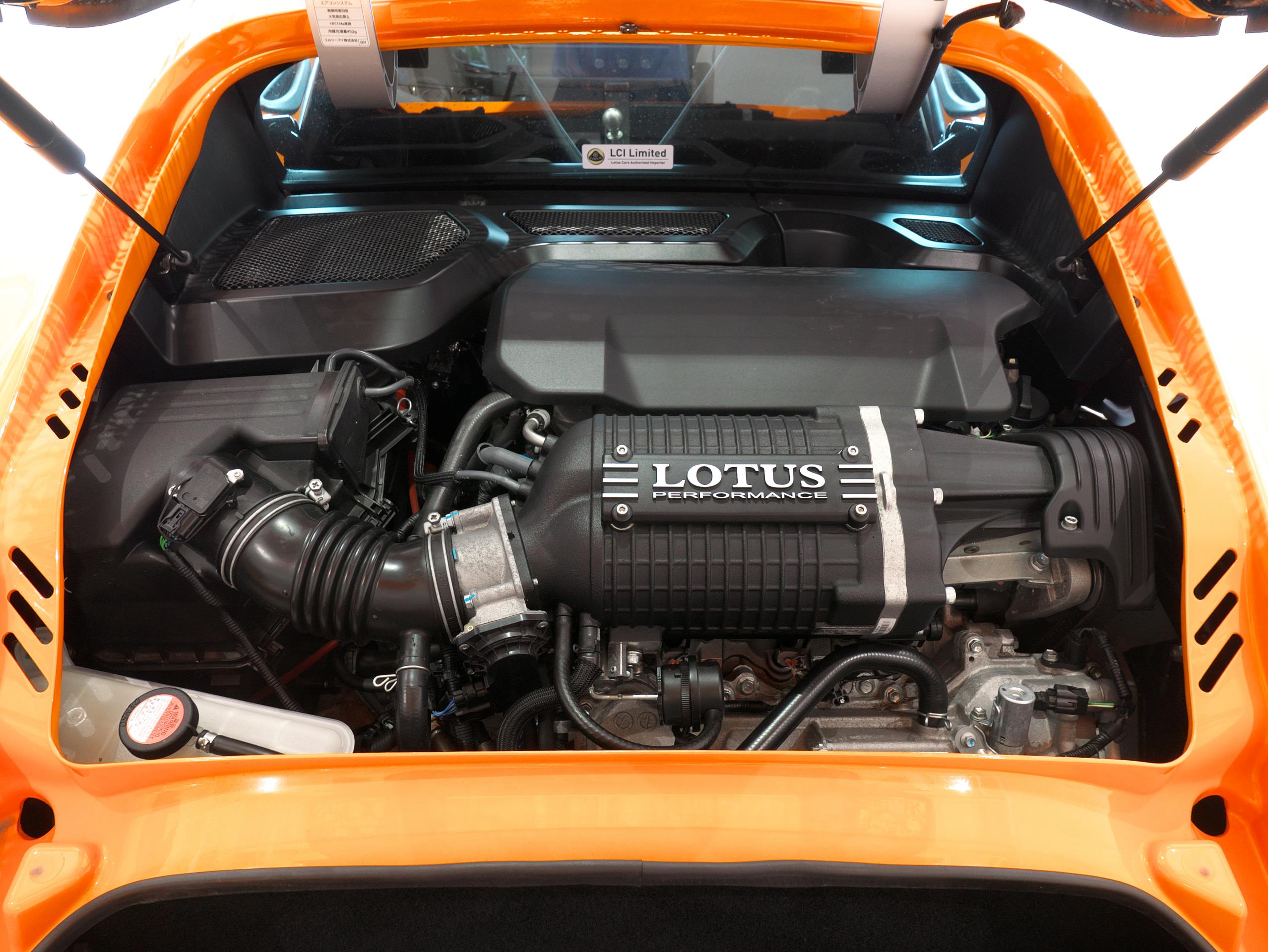 ロータス エキシージS V6エンジン