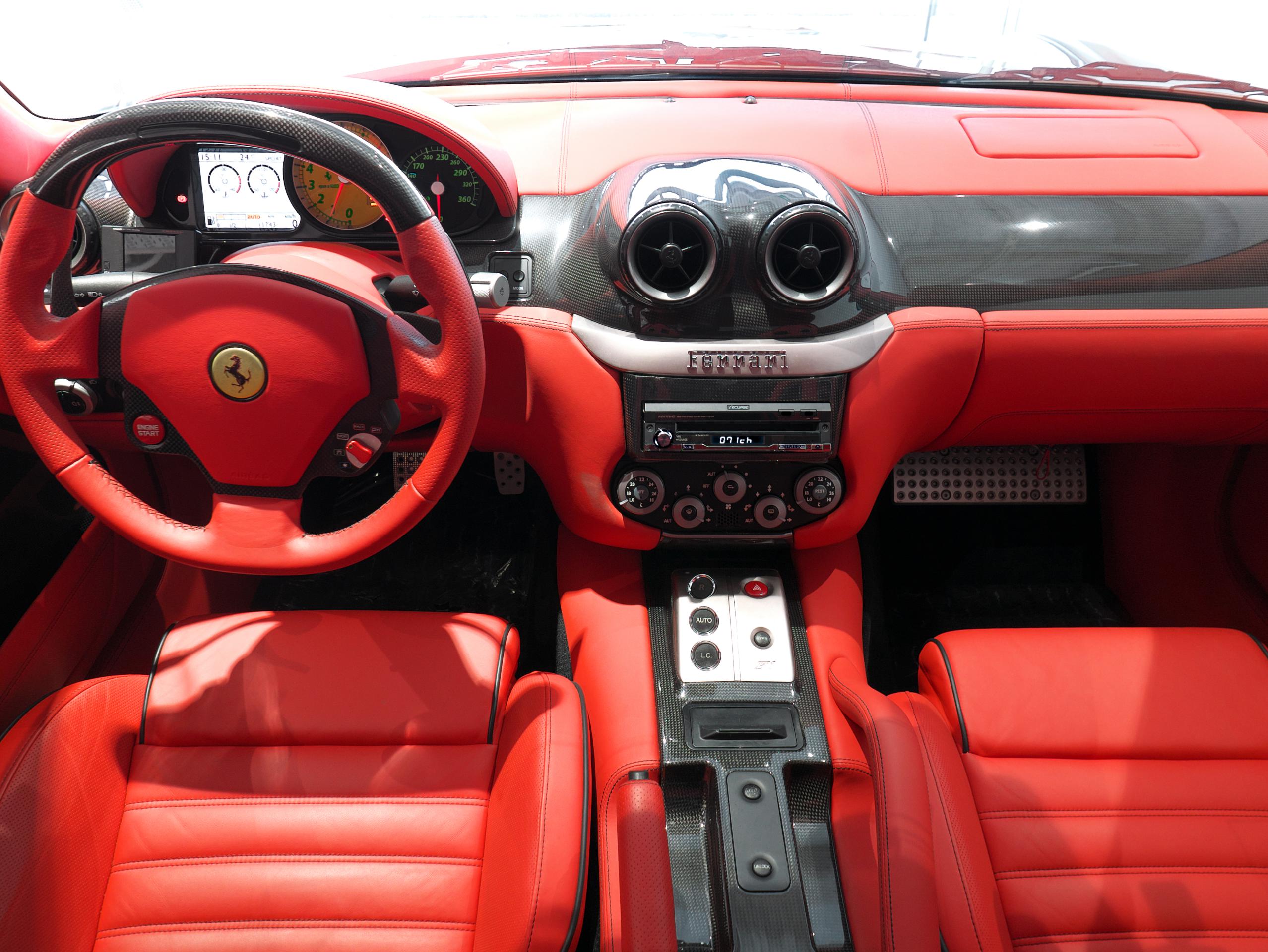 フェラーリ 599 F1 内装