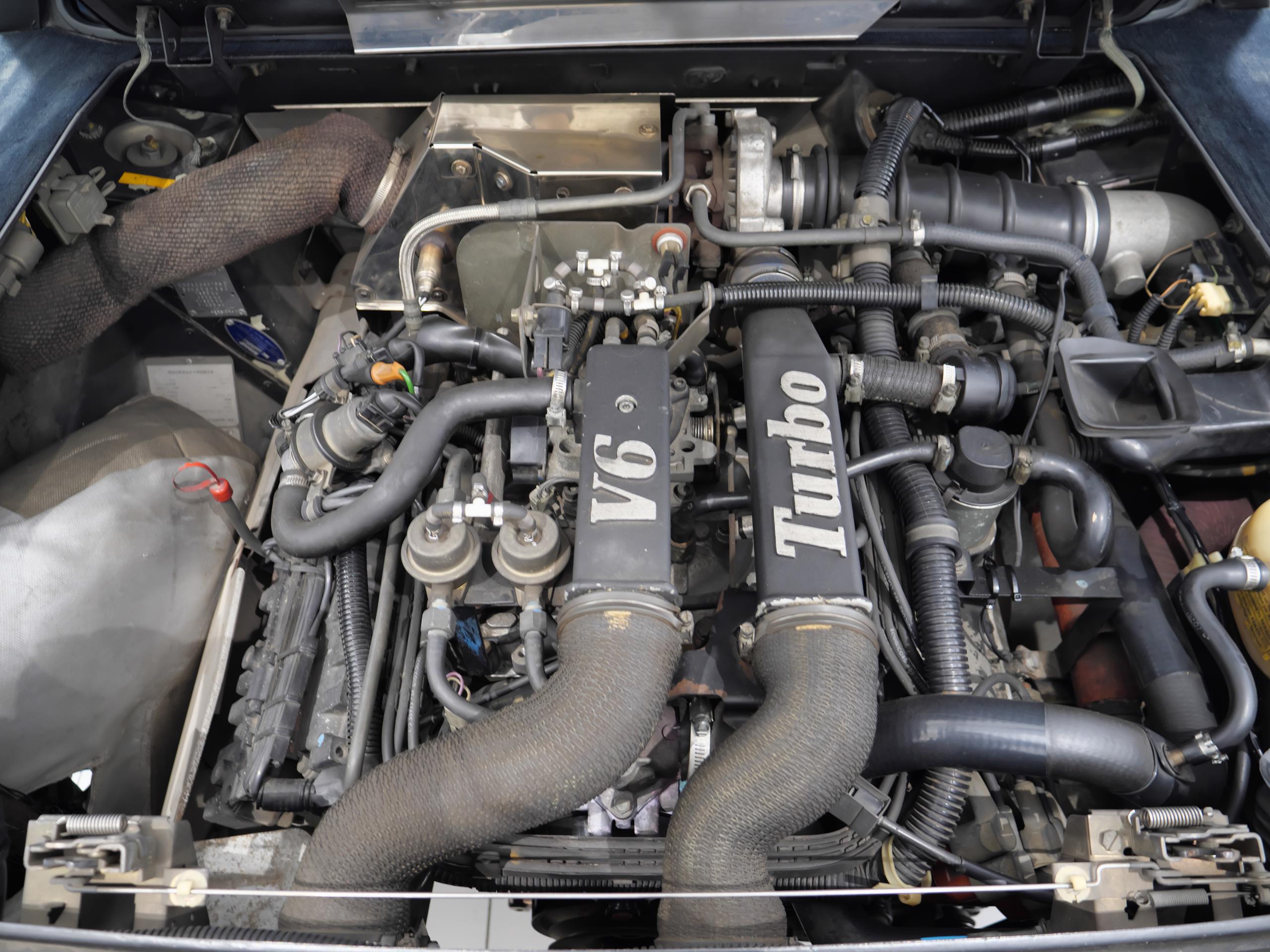 ルノー アルピーヌ V6 ターボ ル・マン エンジンルーム