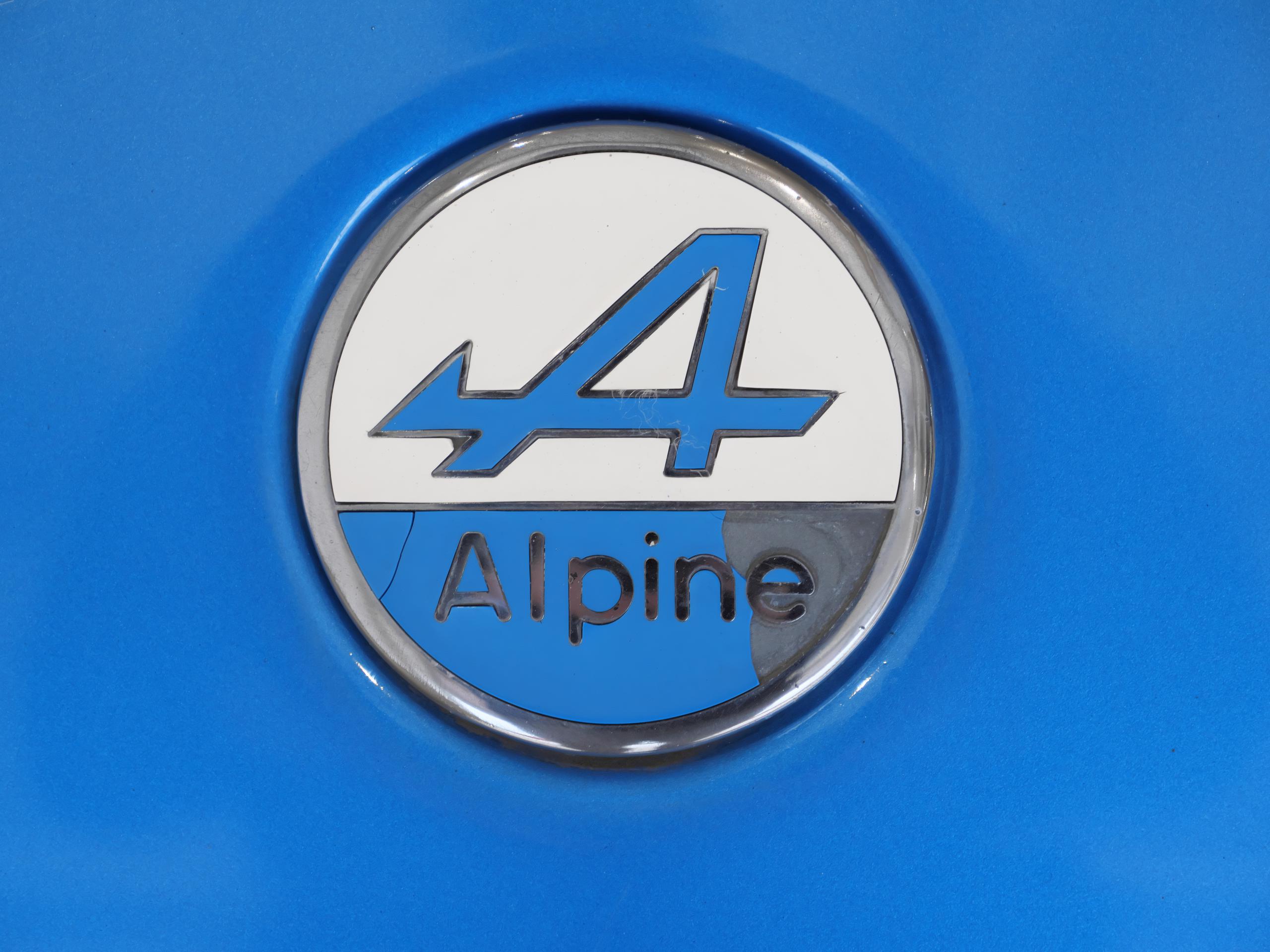 ルノー アルピーヌ V6 ターボ ル・マン エンブレム
