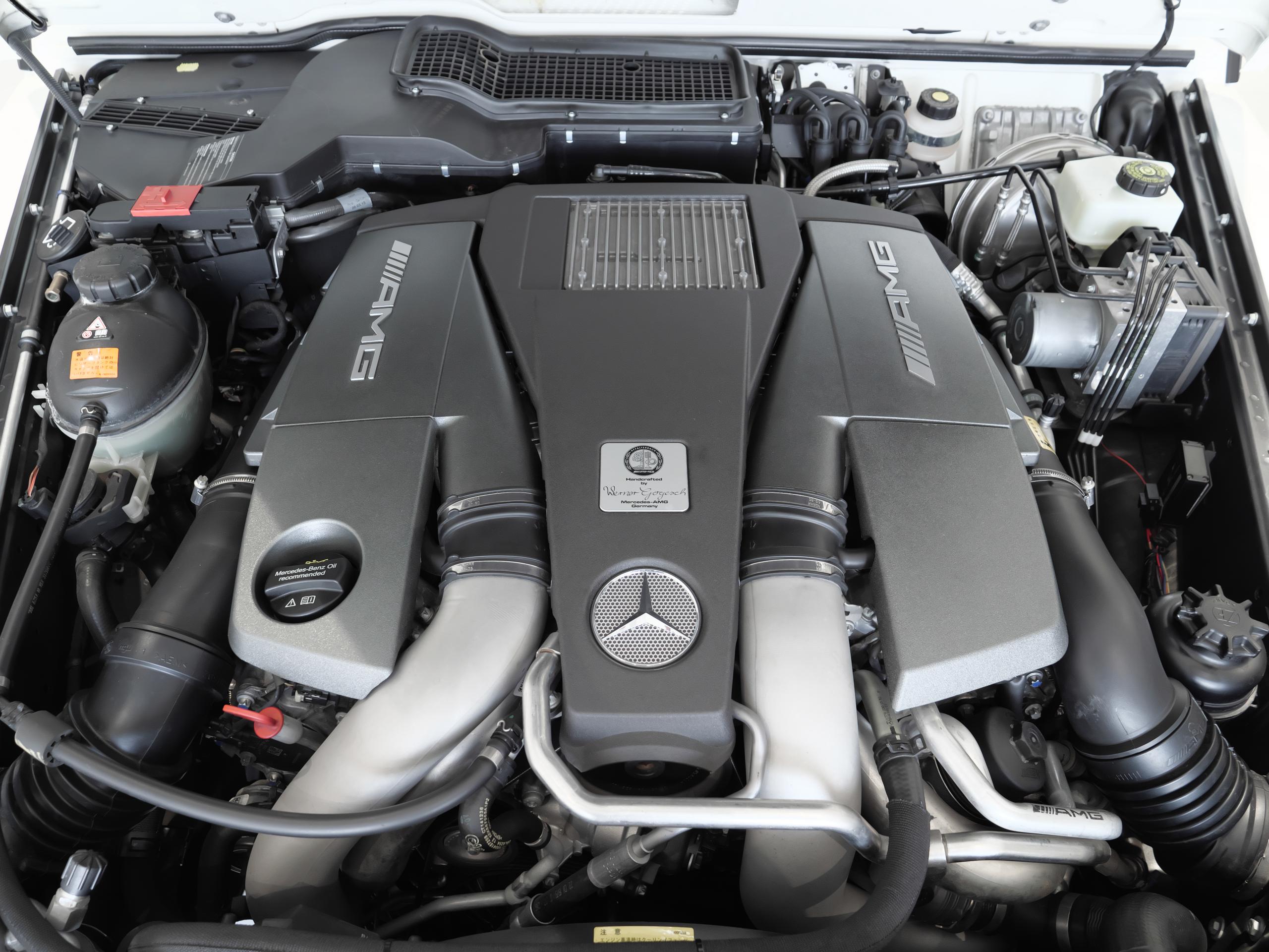メルセデスベンツ Gクラス G63 AMG ロング デジーノミスティックホワイト V8エンジン