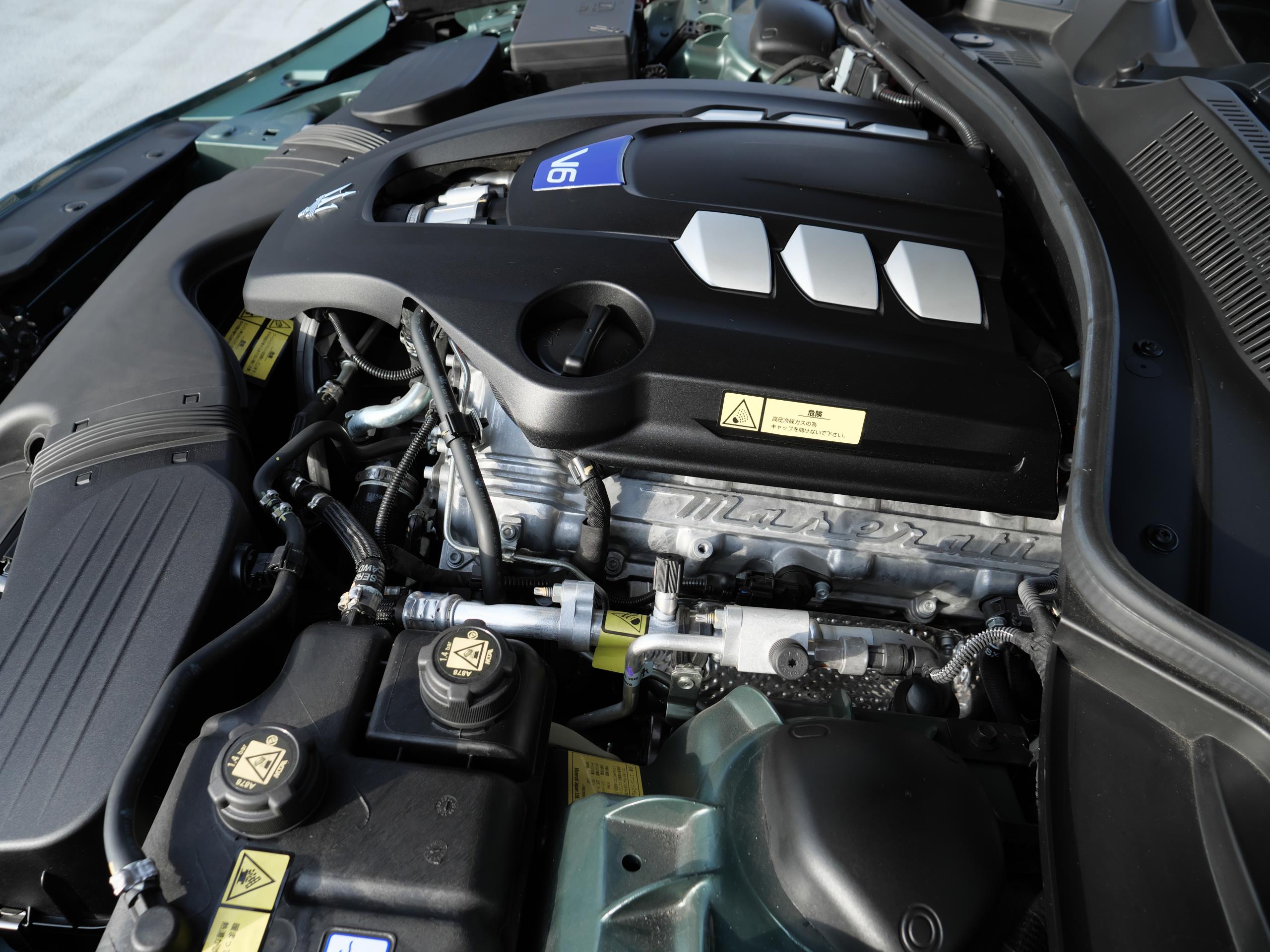 ギブリ S グランルッソ ロイヤルエディション エンジン