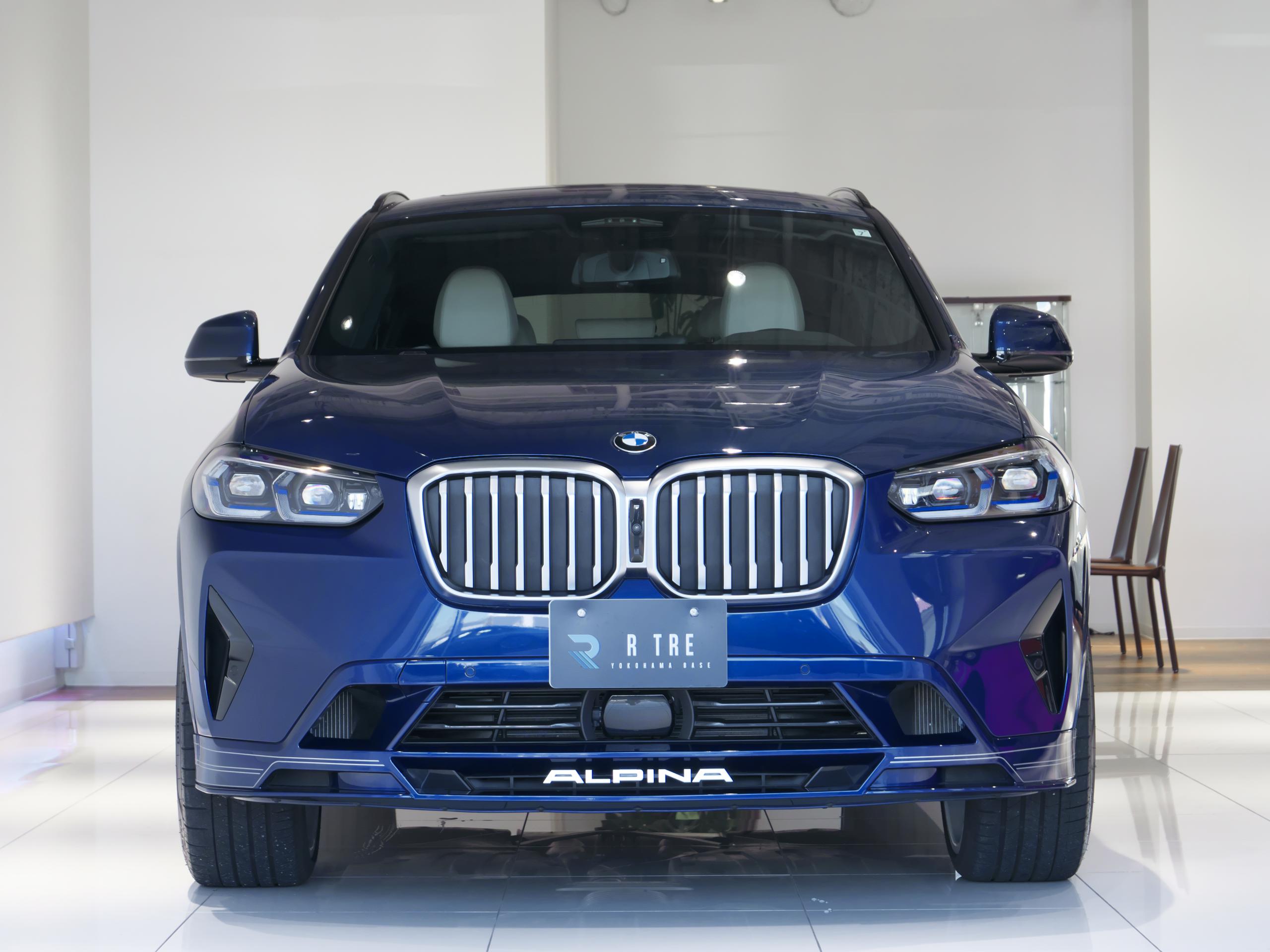 BMW アルピナ XD4 アルラット ファイトニックブルー 正面