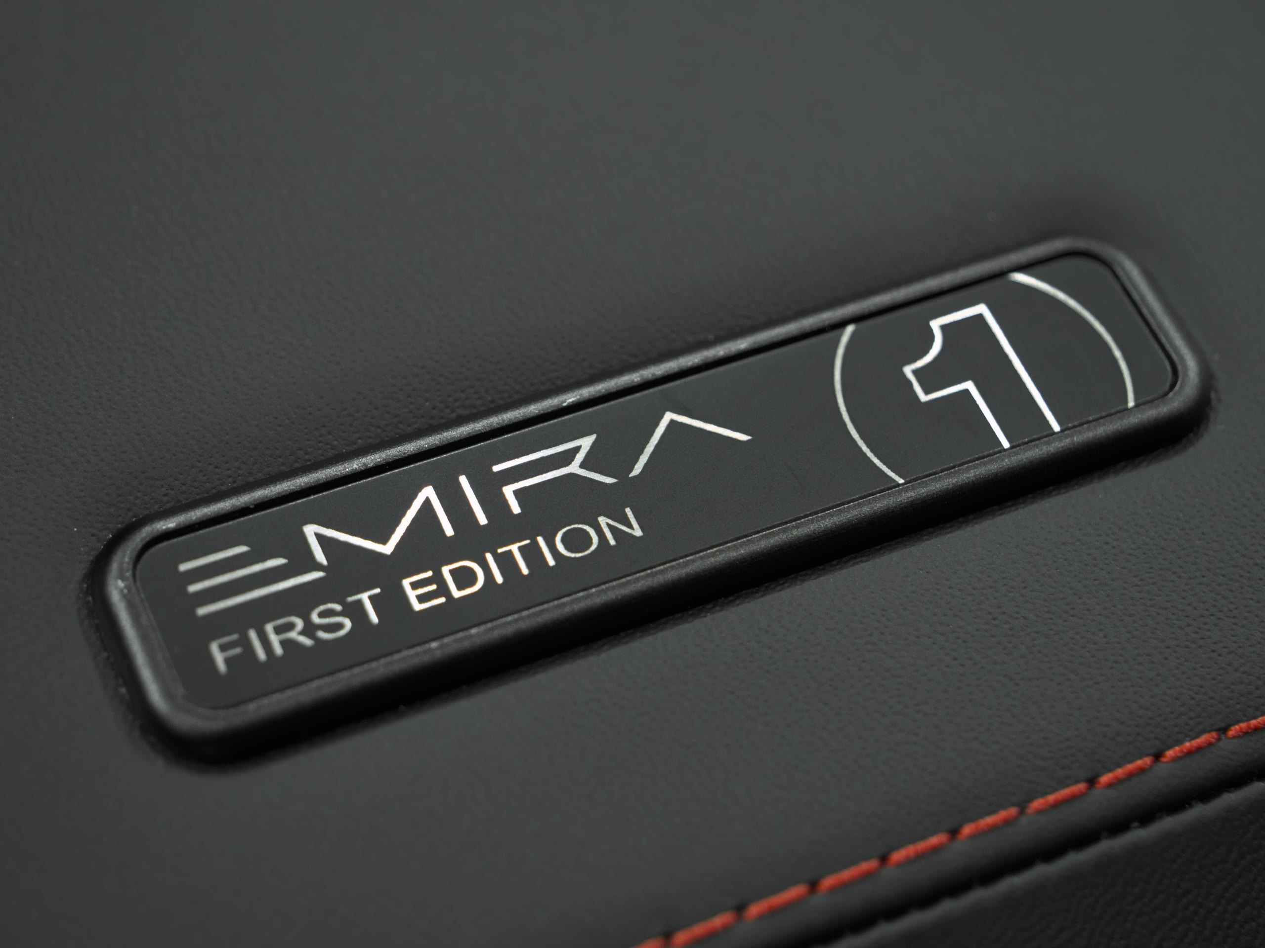 LOTUS EMIRA FIRST EDITION